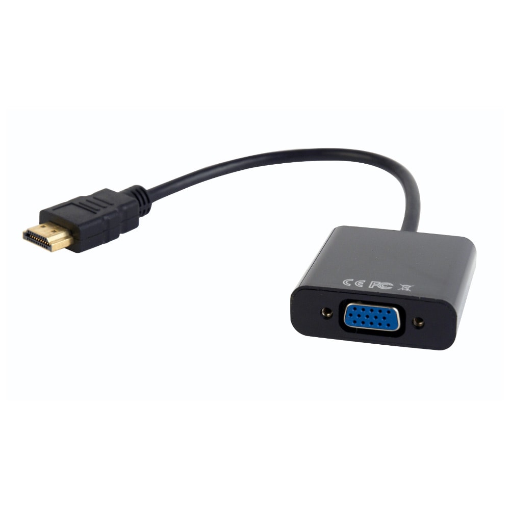 HDMI-Adapter - HDMI til VGA + Lydkabel