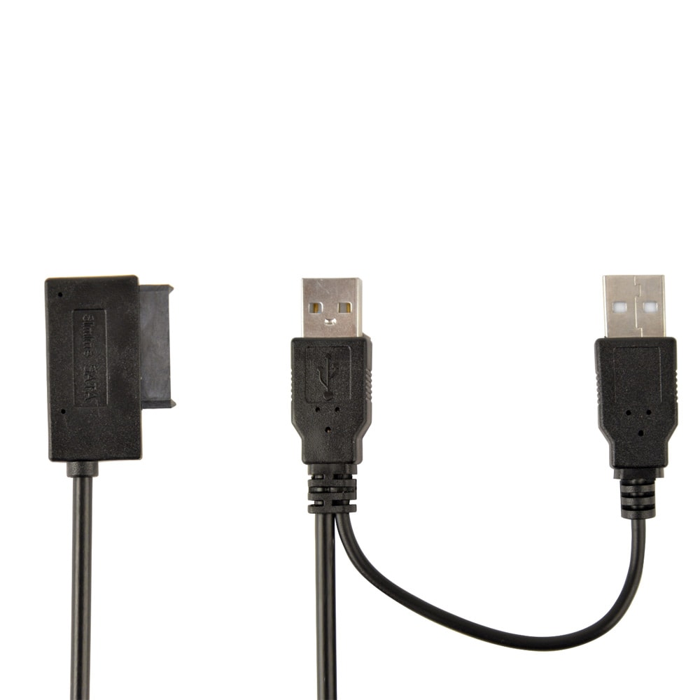 USB til SATA-adapter for DVD-spillere eller SATA SSD
