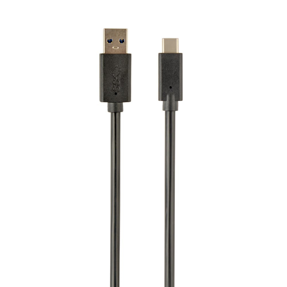 USB-Kabel - USB til USB-C 1,8m - Svart