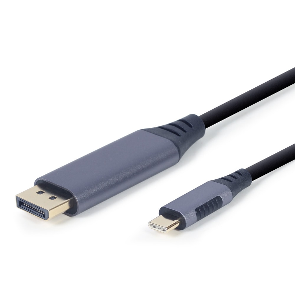 USB-C til Displayport-kabel 4K 60Hz 1,8m