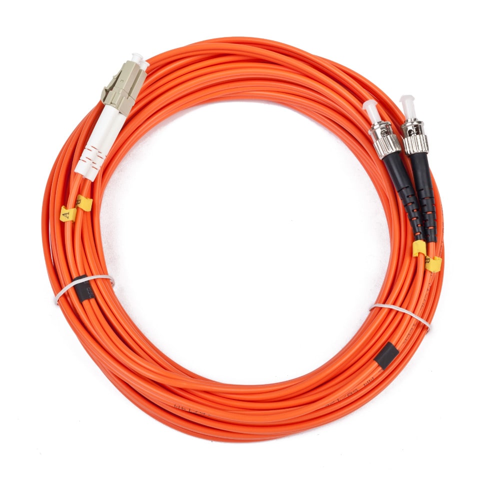Fiberoptisk Kabel Duplex LC til ST 1m