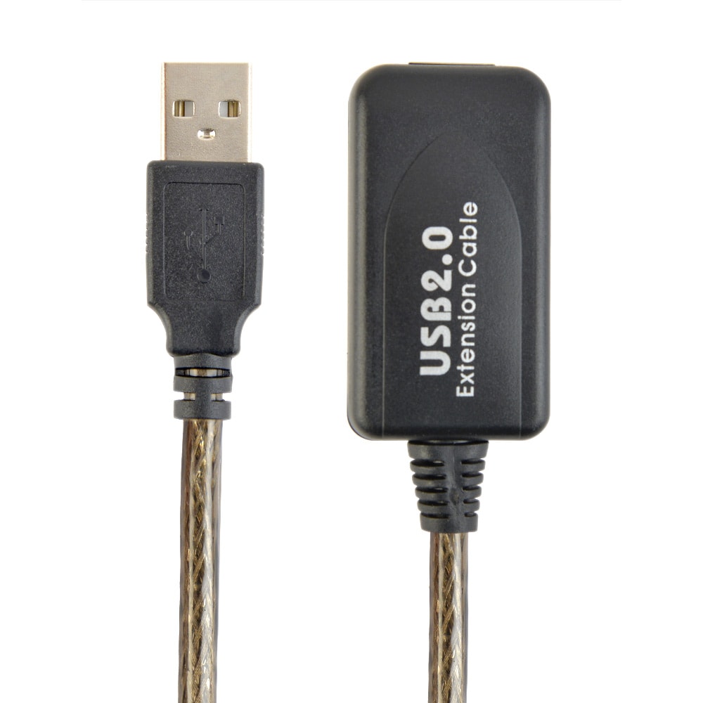 Aktiv USB 2.0 Forlengelseskabel 5m