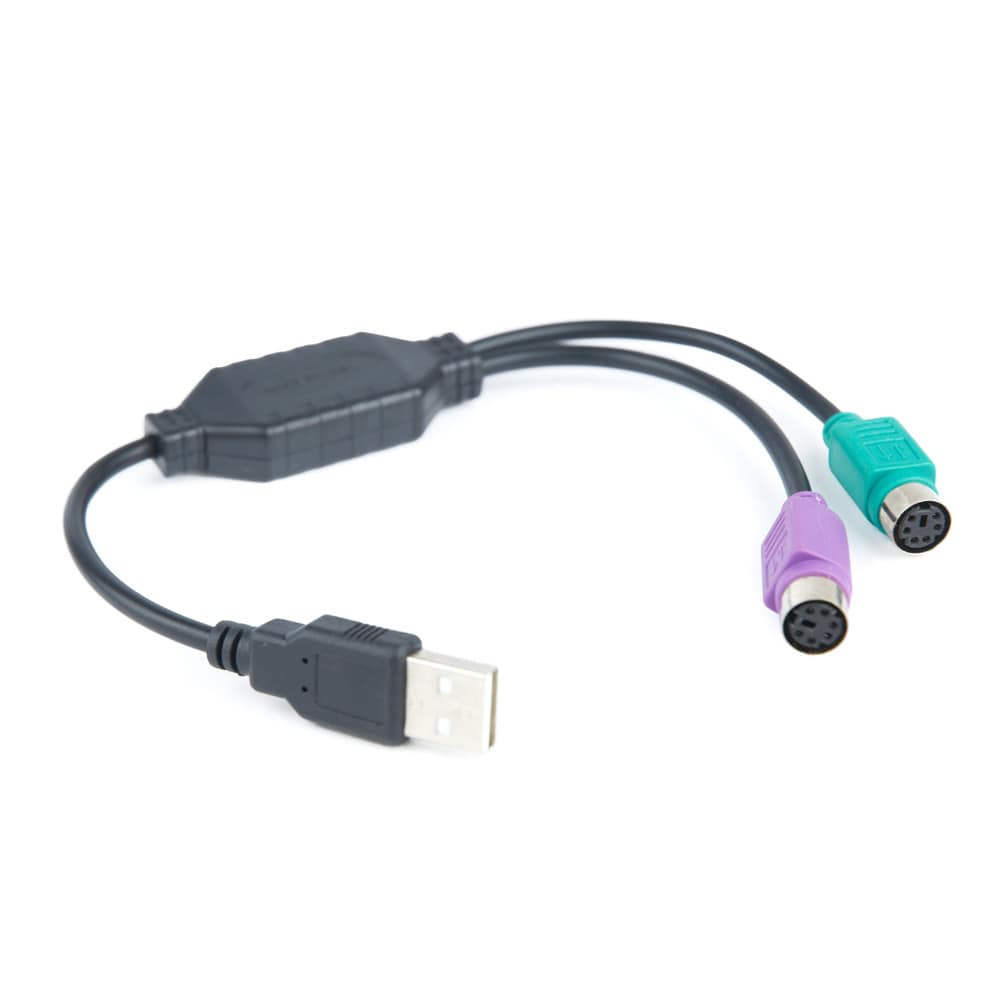 USB til PS/2-adapter 30cm