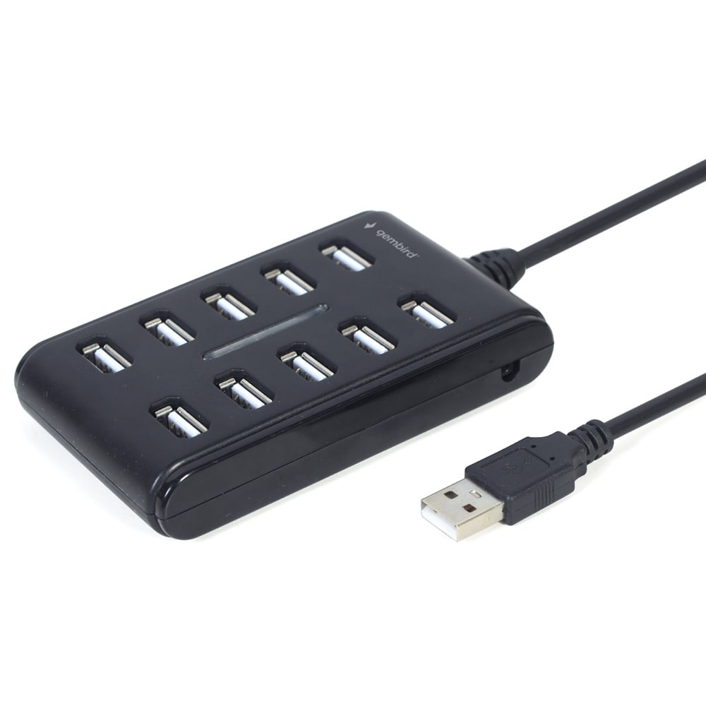USB-hub med 10 porter