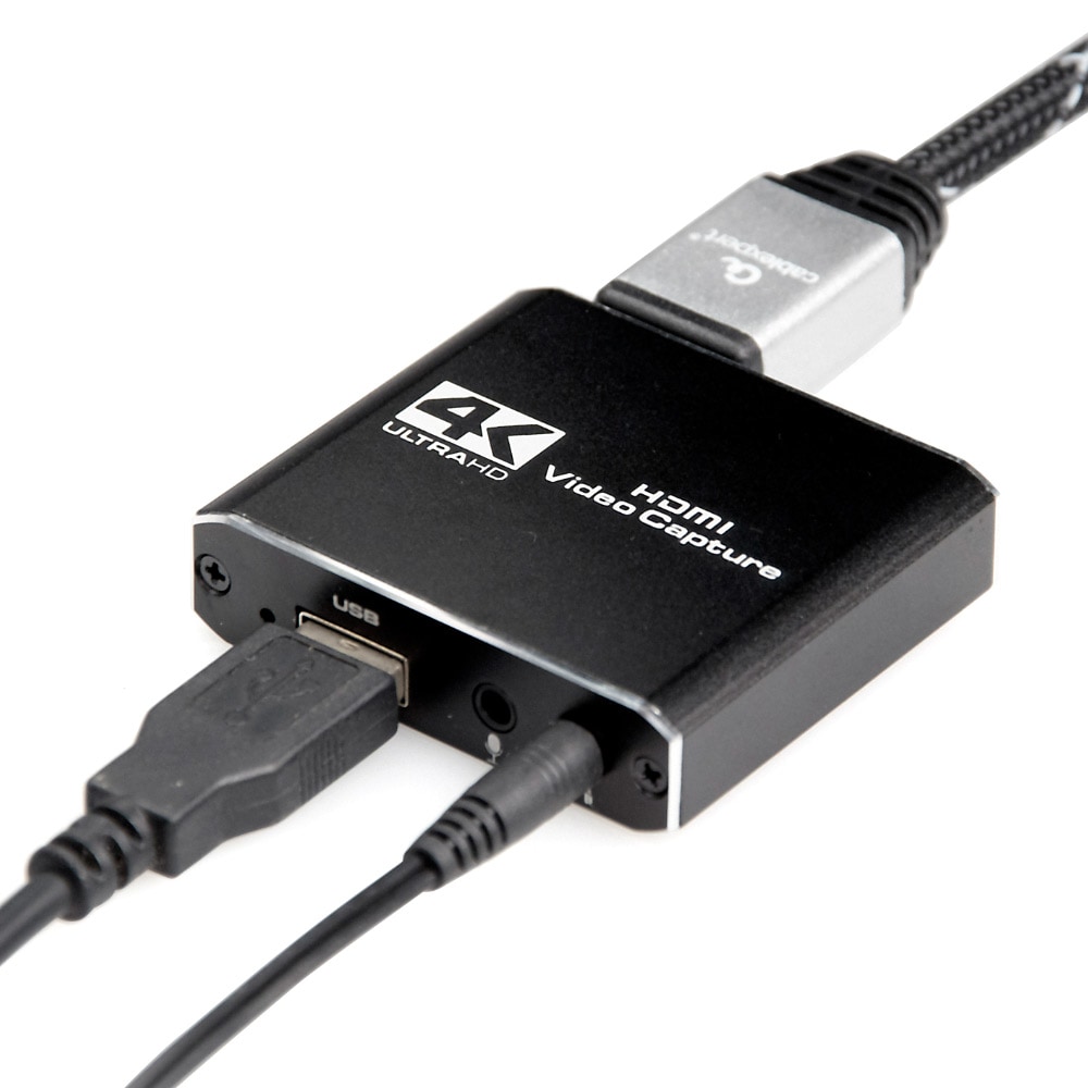 4K USB HDMI-opptakskort – Capture Card for Streaming, Gaming og Videoopptak
