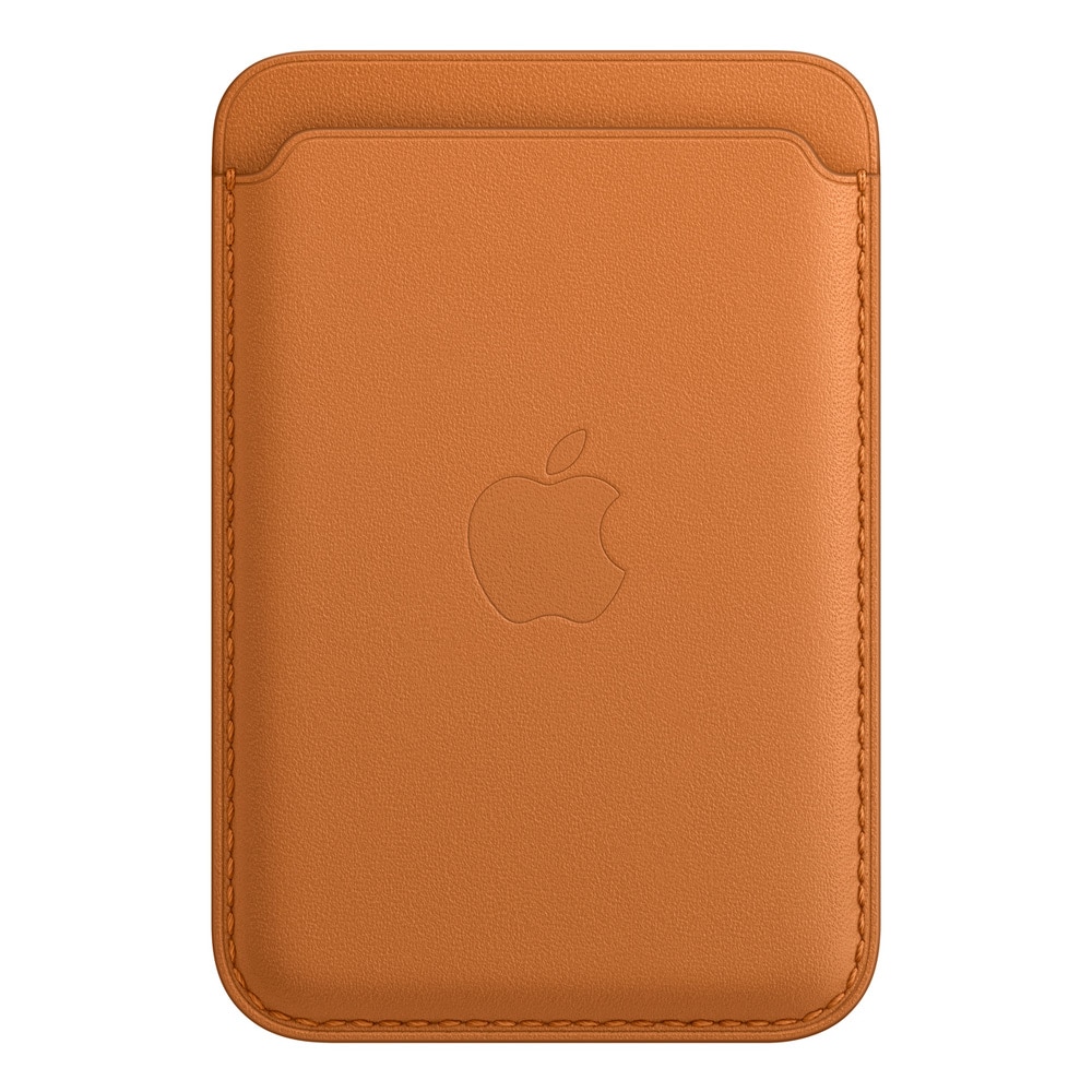 Apple Skinnlommebok med Magsafe MM0Q3ZM/A til iPhone - Golden Brown