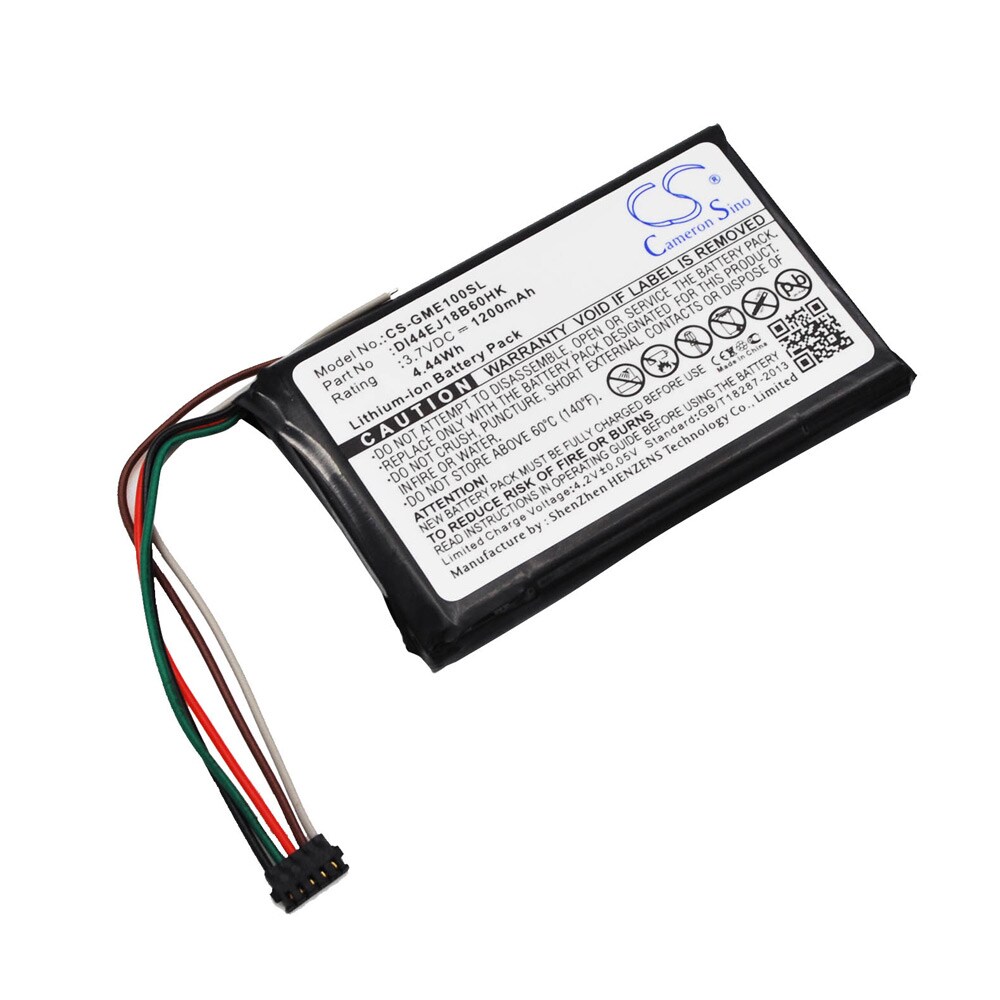 Erstatningsbatteri for Garmin Edge sykkelcomputere – 1200mAh, 3,7V