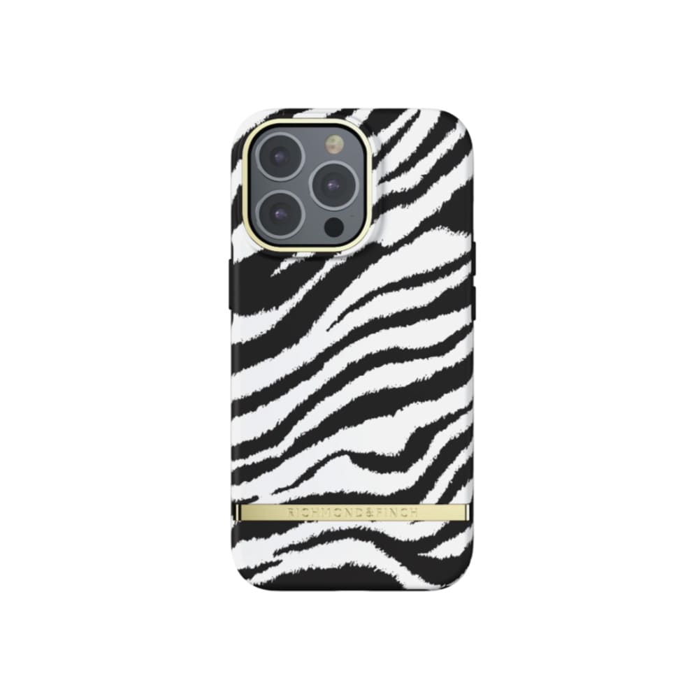 Richmond & Finch Freedom-etui for iPhone 13 Pro - Zebra