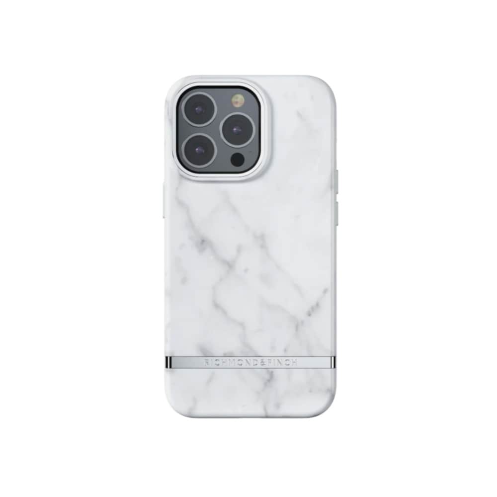 Richmond & Finch Freedom-etui for iPhone 13 Pro - hvit marmor