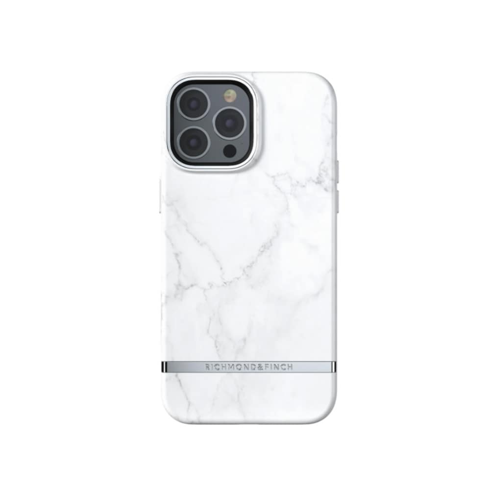 Richmond & Finch Freedom-etui for iPhone 13 Pro Max - hvit marmor
