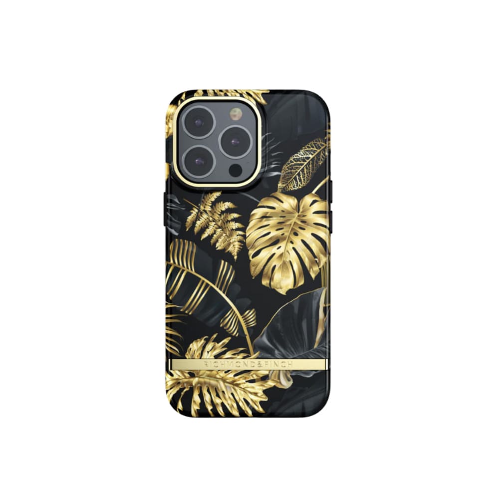 Richmond & Finch Freedom-etui for iPhone 13 Pro - Golden Jungle