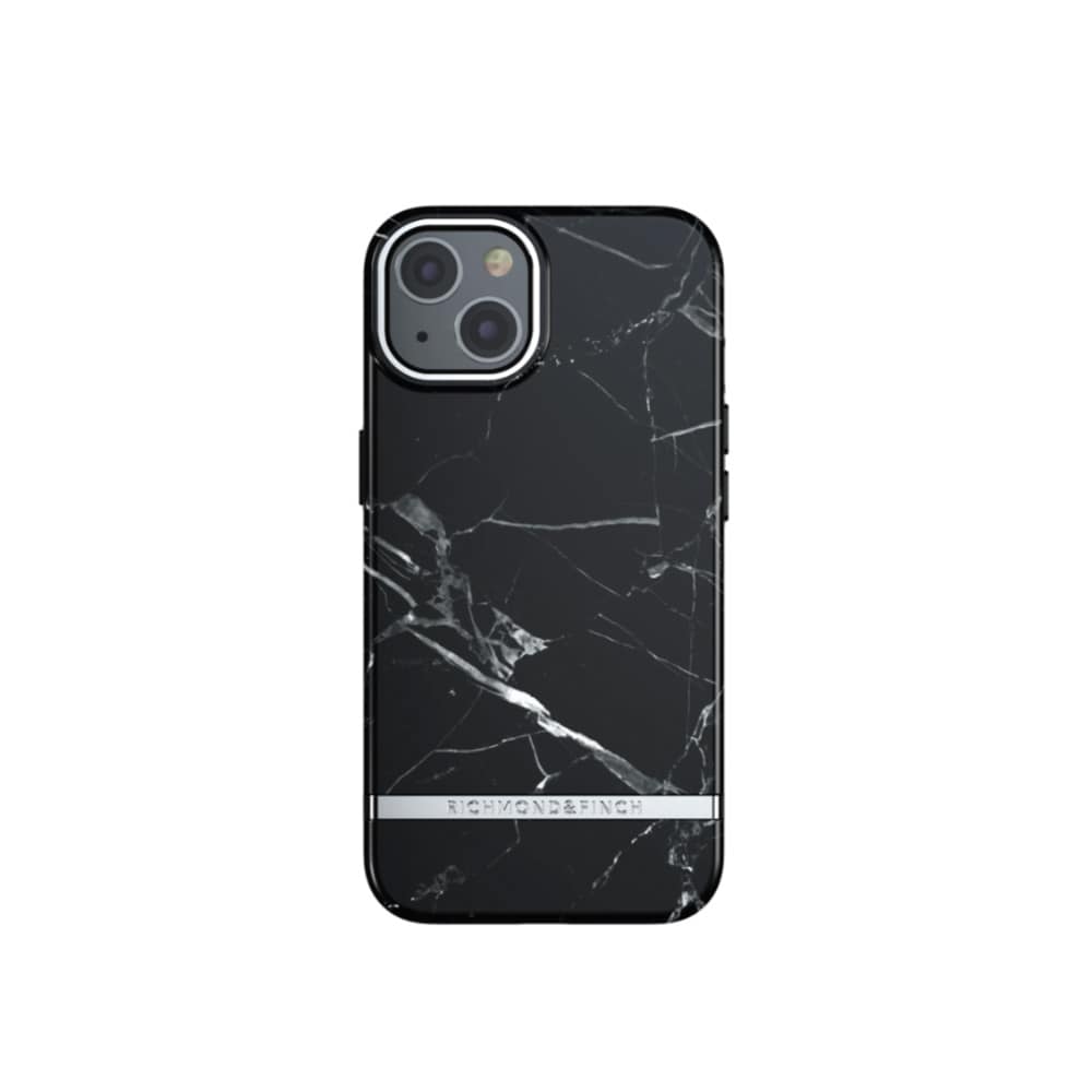 Richmond & Finch Freedom-etui for iPhone 13 - svart marmor