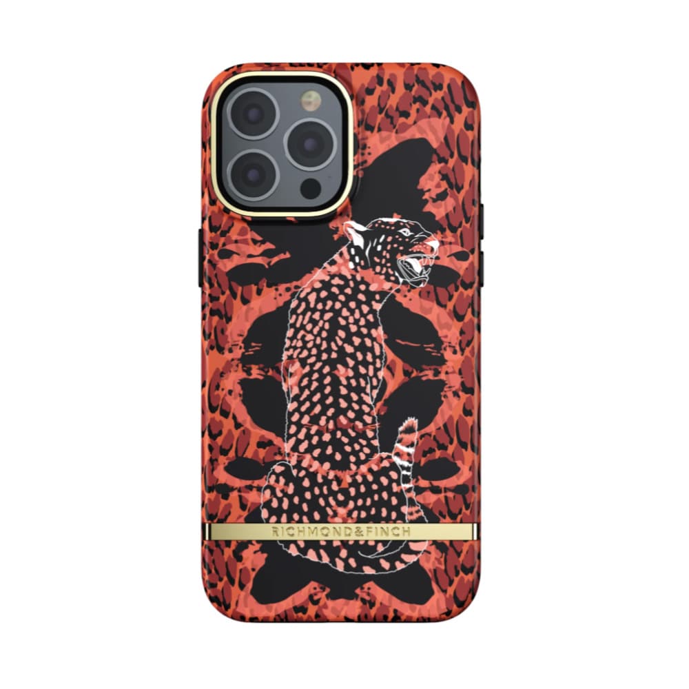 Richmond & Finch Freedom-etui for iPhone 13 Pro Max - Amber Cheetah
