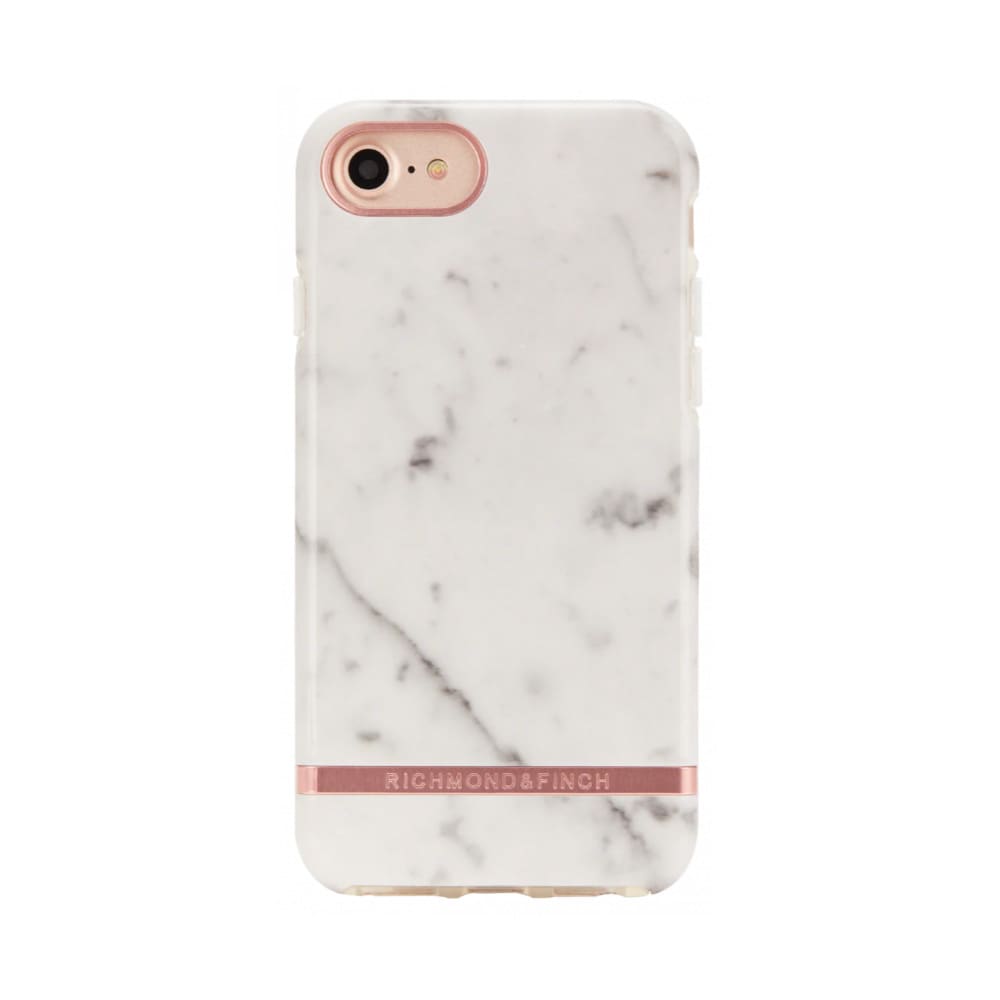 Richmond & Finch bakdeksel til iPhone 12 Mini - hvit marmor