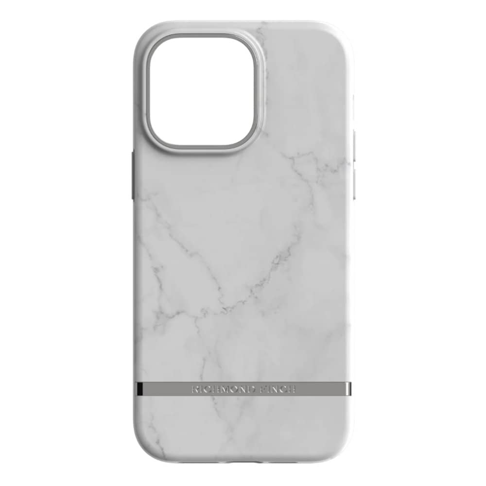 Richmond & Finch bakdeksel til iPhone 14 Pro Max - hvit marmor