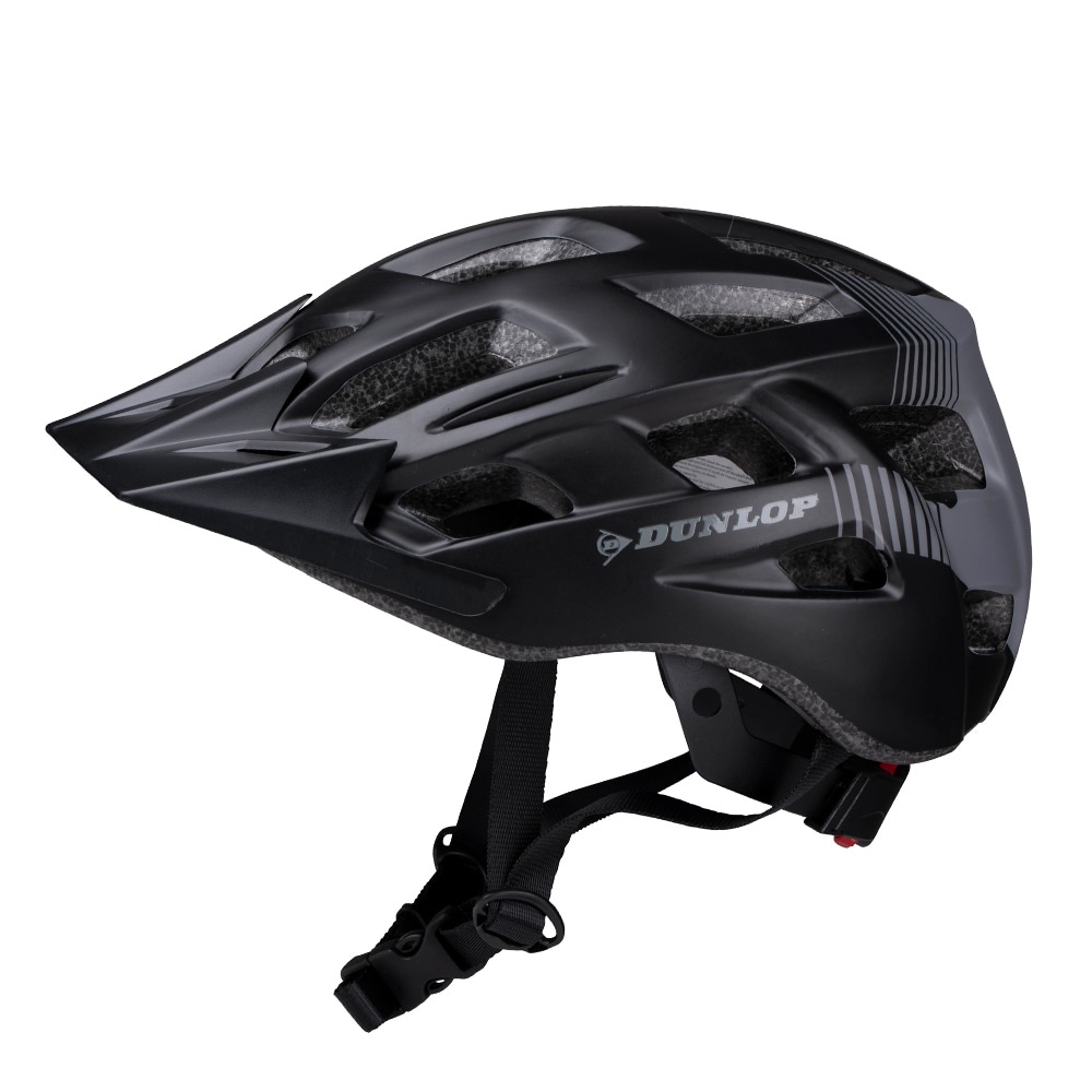 Dunlop sykkelhjelm med LED 55-58 cm