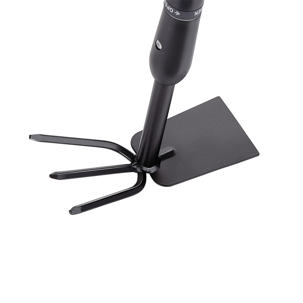 Black+Decker Teleskop Kultivator med Hakke – Ergonomisk og justerbar