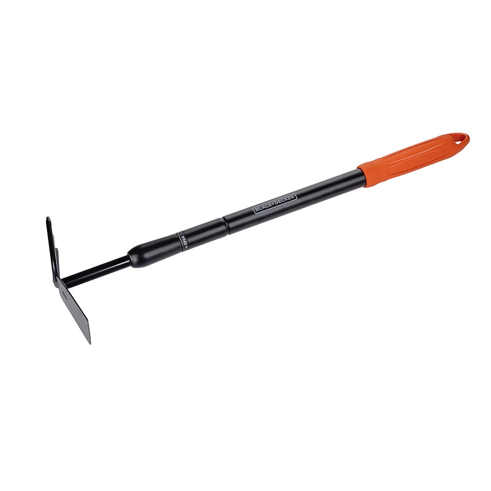 Black+Decker Teleskop Kultivator med Hakke – Ergonomisk og justerbar