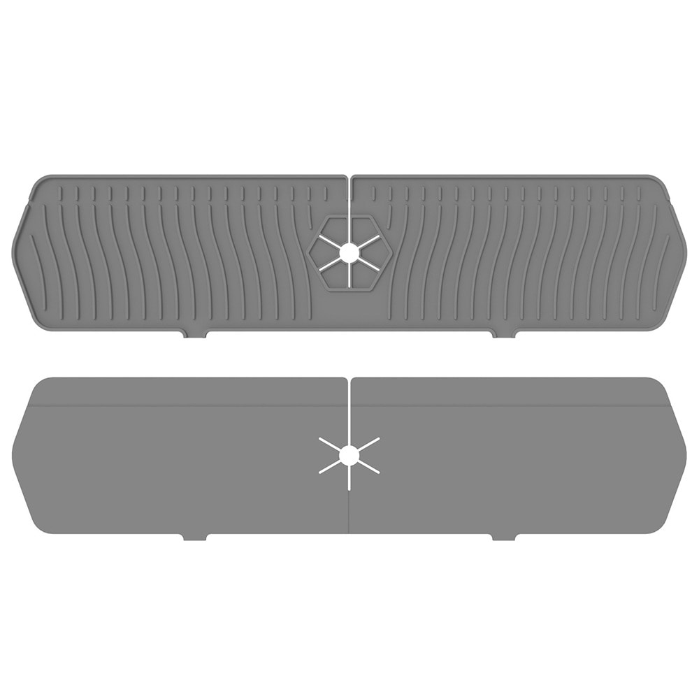 Silikonmatte til vask 61,4 x 14,8 cm / oppvaskmatte / silikonmatte til kjøkkenvask