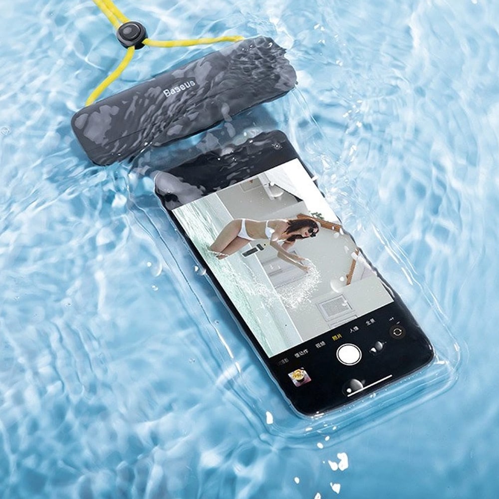 Baseus vanntett etui for smarttelefon 7,2"