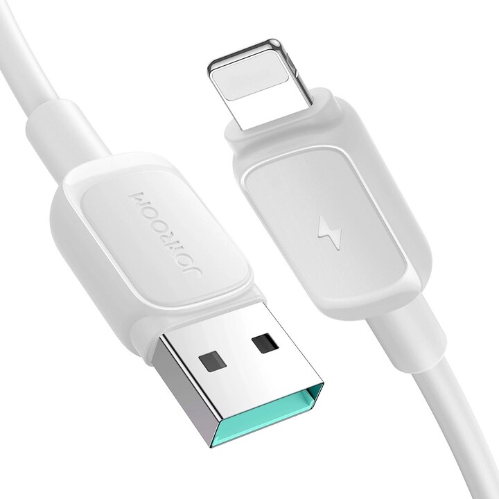 Joyroom USB-kabel USB til Lightning -2,4A 1,2 m - Hvit