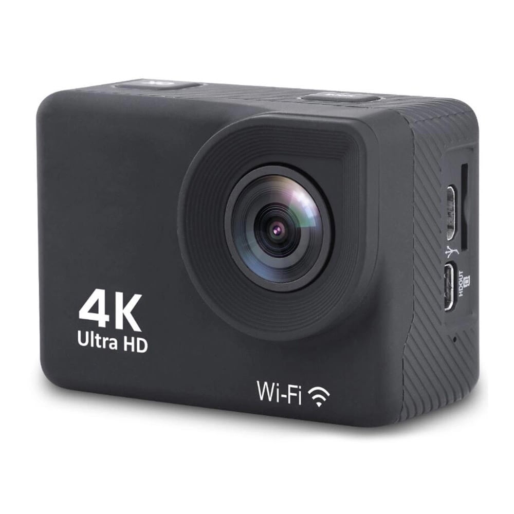 Actionkamera 4K Wi-Fi 16Mpx med tilbehør