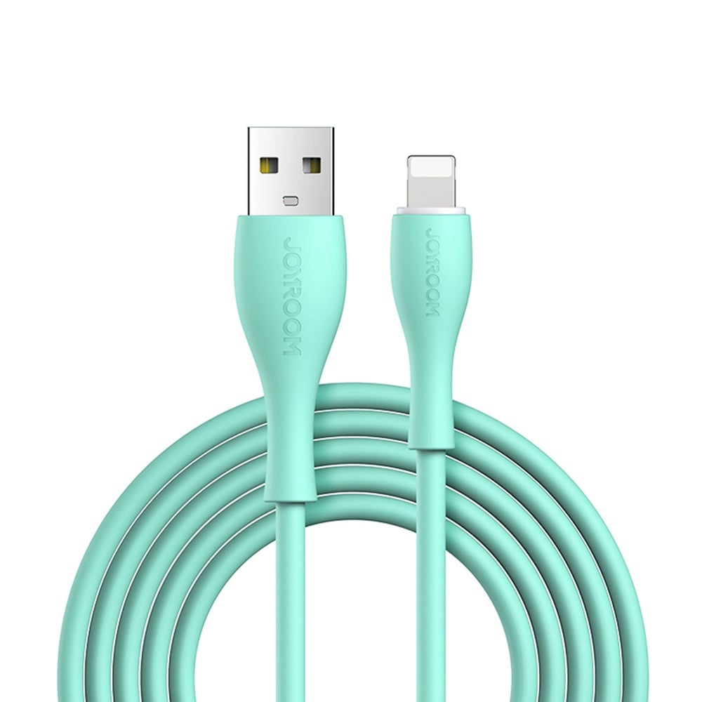 Joyroom USB-kabel USB til Lightning 3A 2m - Grønn