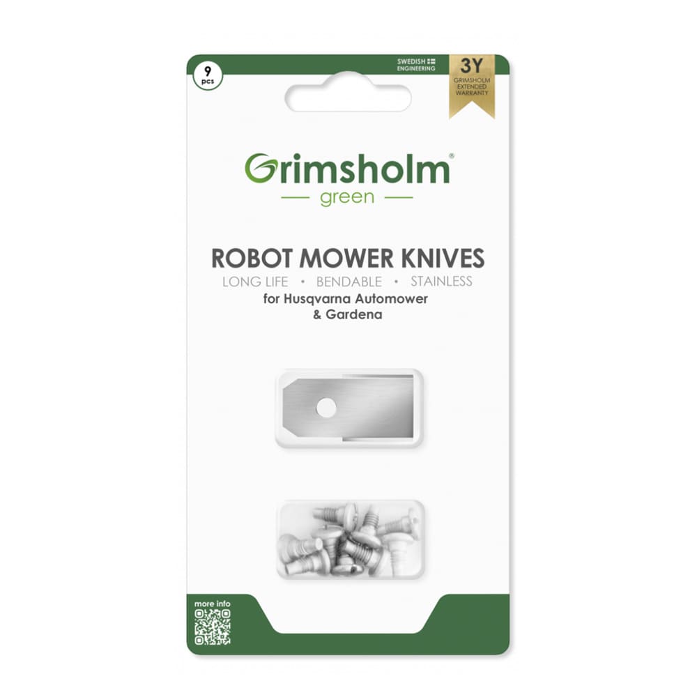 Grimsholm Kniver til Automower, Gardena 9-pakning
