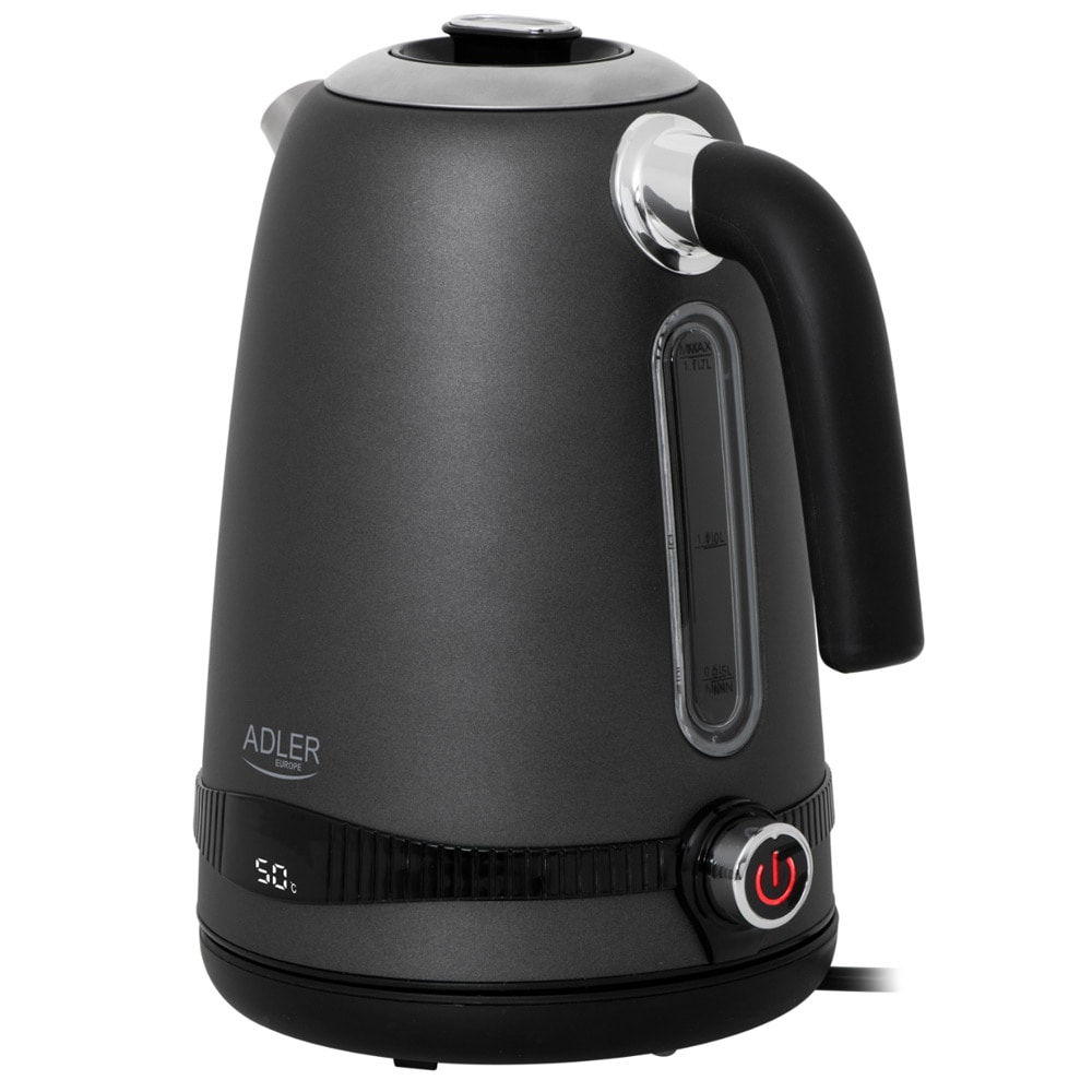 Adler Vannkoker med LCD-skjerm og temperaturkontroll