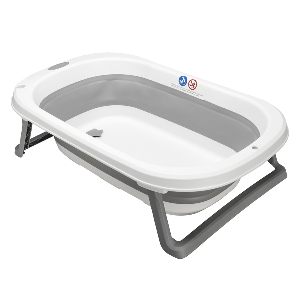 Milla & Måns Sammenleggbart Badekar 80 cm - Ideelt for Små Rom og Reiser