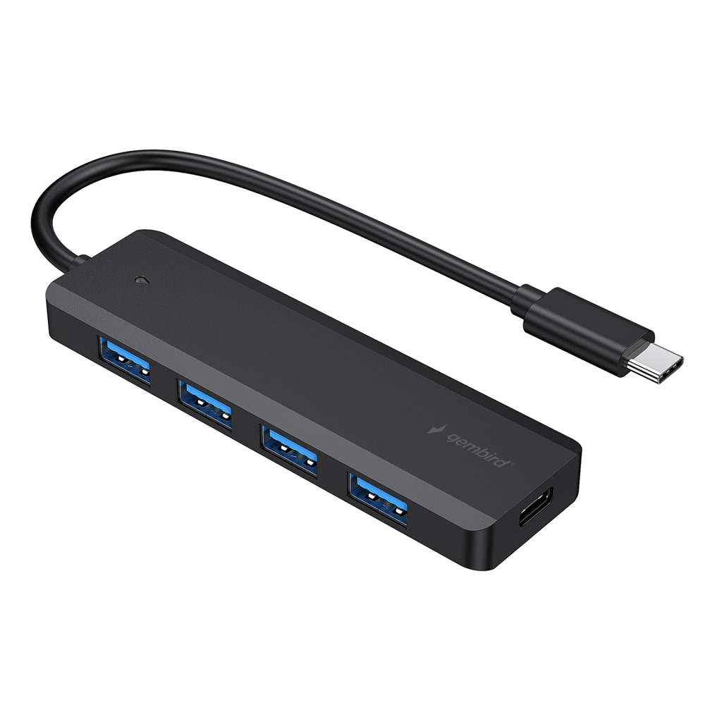 USB-hub USB-C til 4 USB-innganger med ultrahurtig dataoverføring