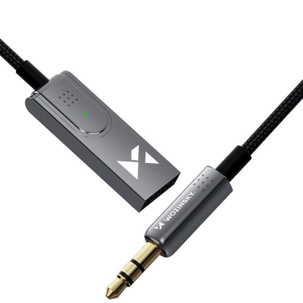 Bluetooth-lydadapter med 3,5 mm-kontakt og Bluetooth 5.3