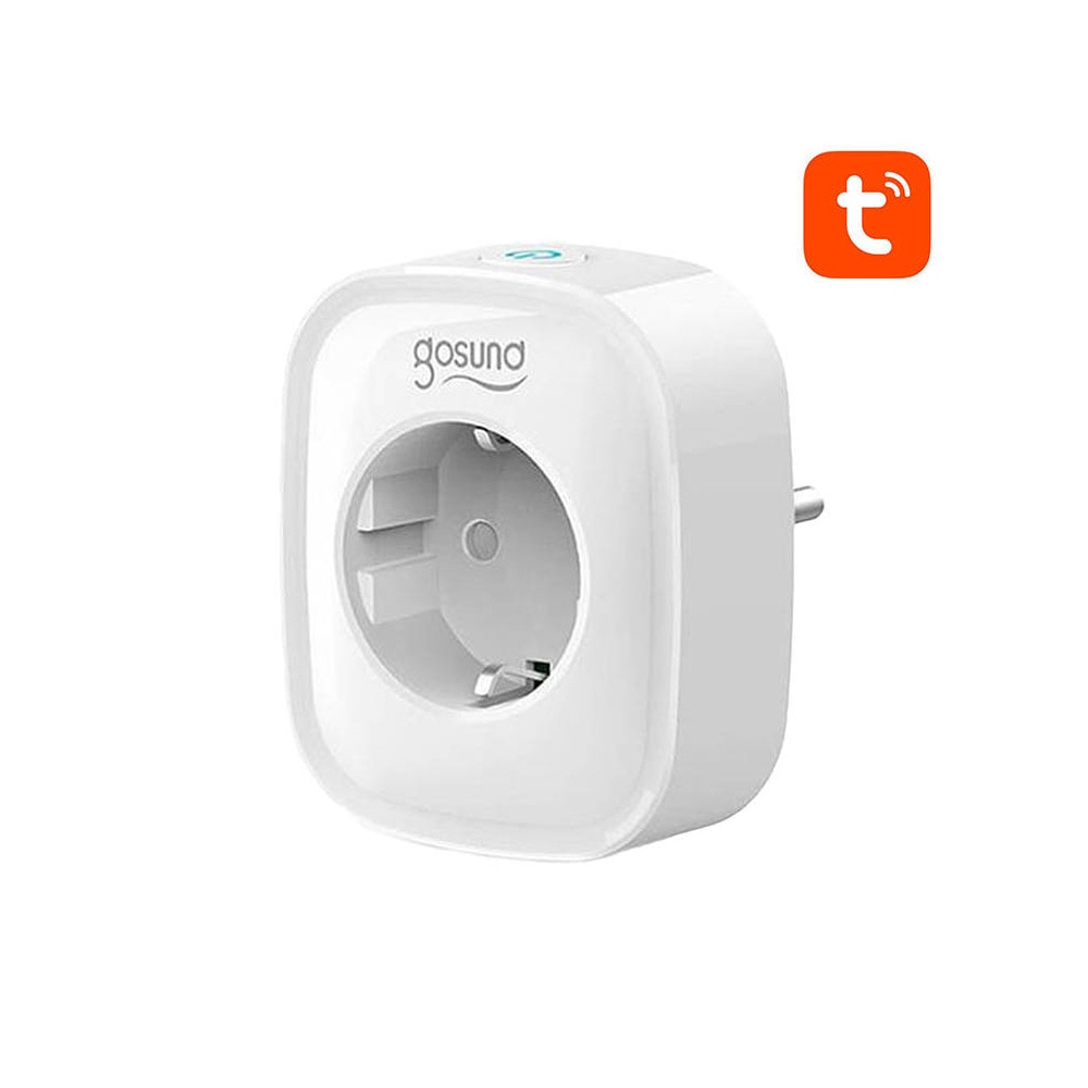 Gosund Wifi Smart Plug med 2 USB - Smart stikkontakt kompatibel med Tuya