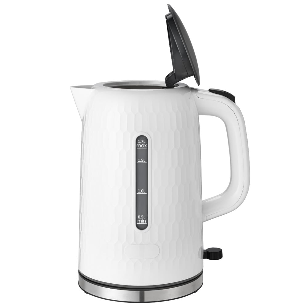 Vannkoker 1,7L 2200W med automatisk utkobling - hvit