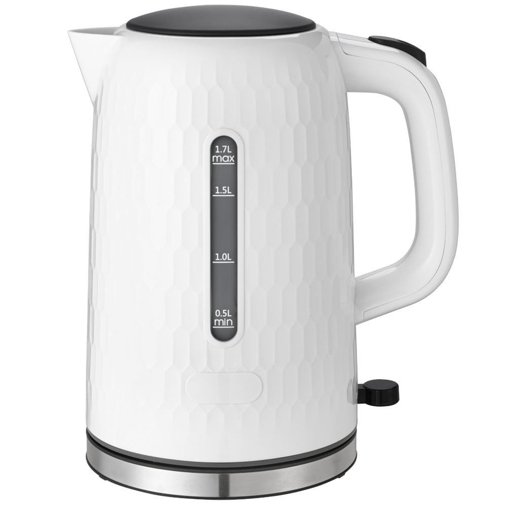 Vannkoker 1,7L 2200W med automatisk utkobling - hvit