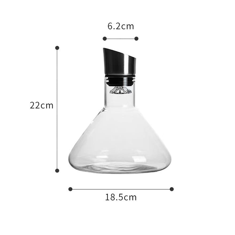 Vindusruter i krystallglass 1,5L