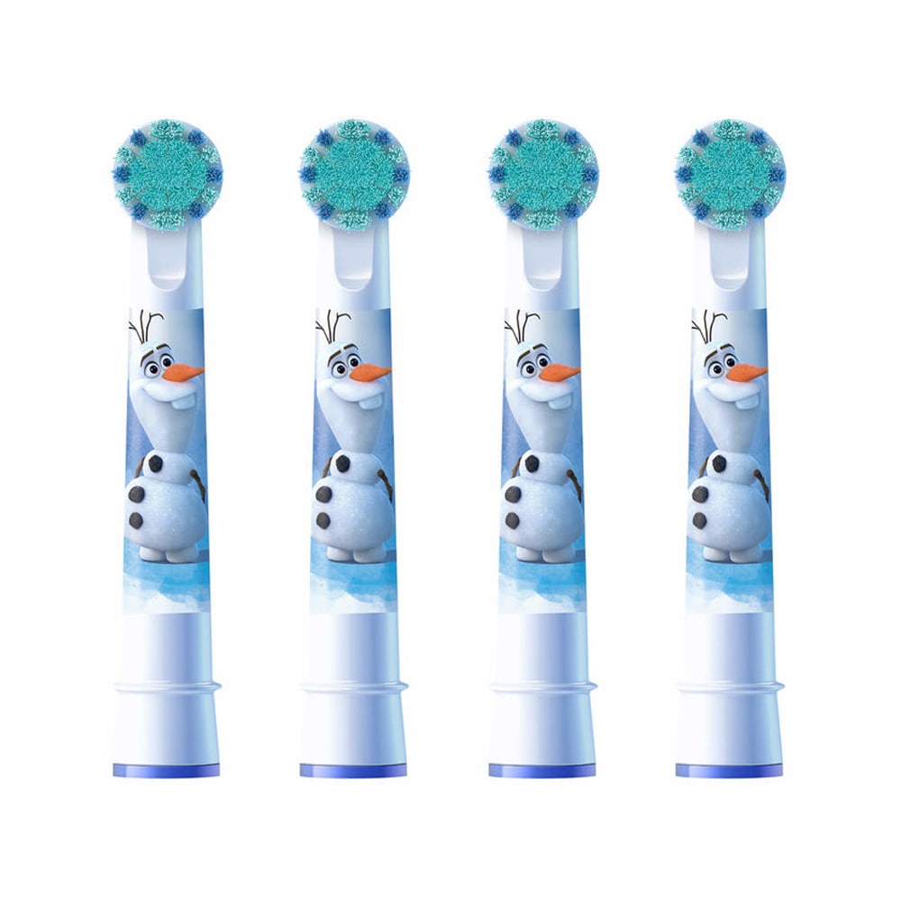 Oral-B Kids Frozen tannbørstehoder med ekstra myk bust - 4-pakning