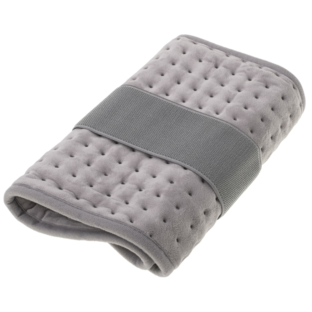 Varmebelte i ryggen med justerbar temperatur og myk fleece