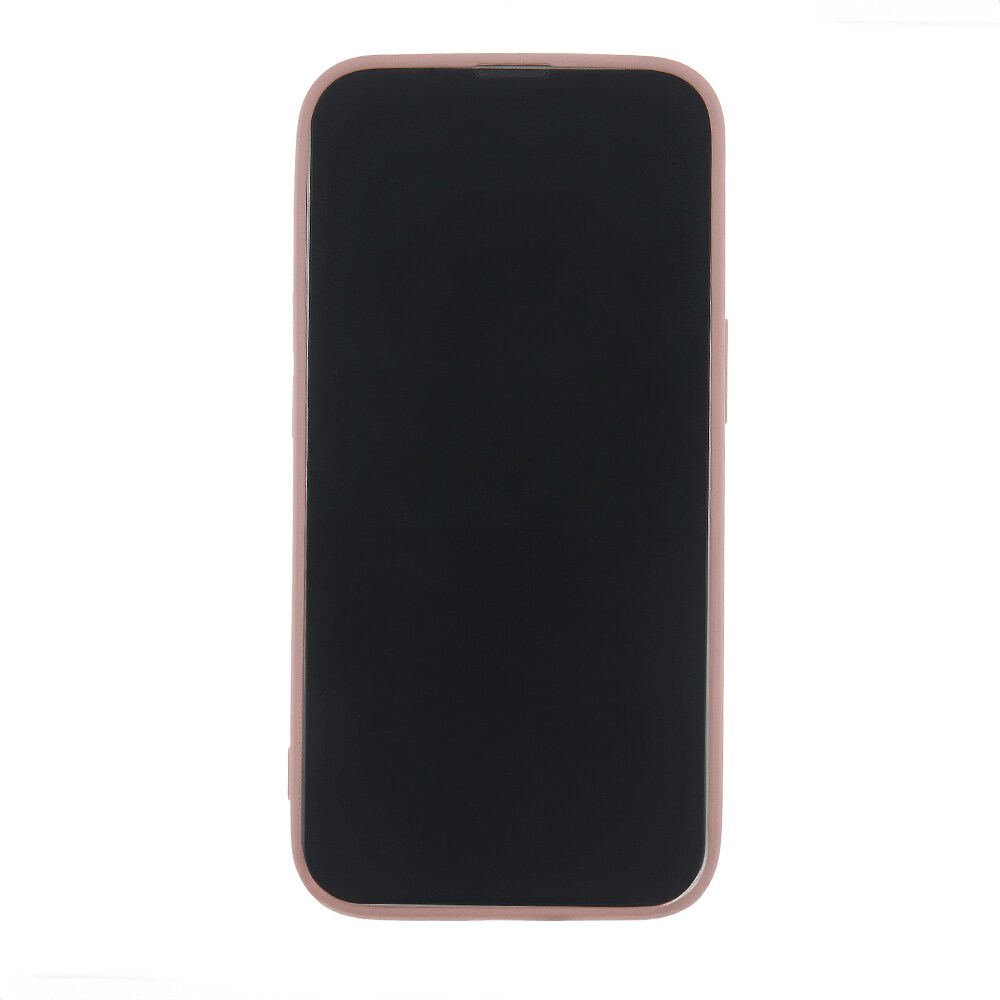 Etui med ringholder for iPhone 16 Pro - Rosa