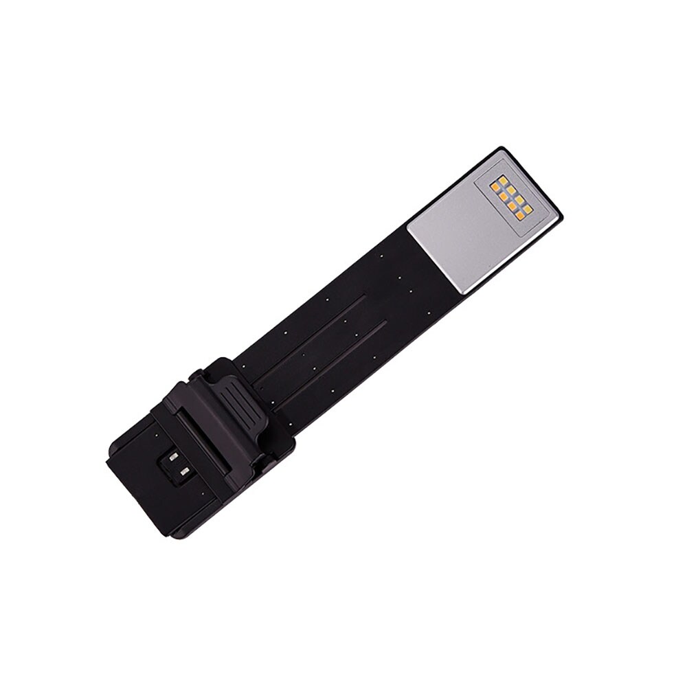 Boklampe med 3 justerbare lysmoduser og USB-lading