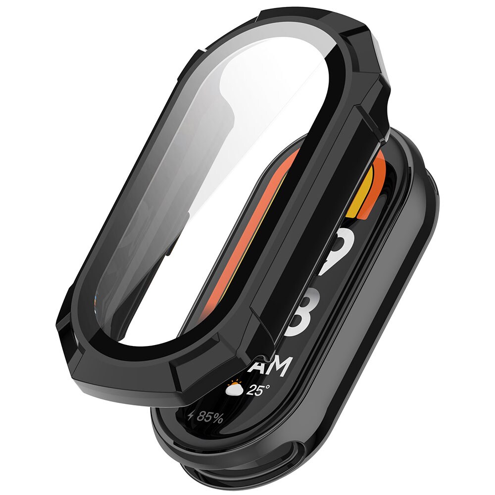 Beskyttelsesveske med skjermbeskytter til Huawei Band 8 / 8 NFC - Svart