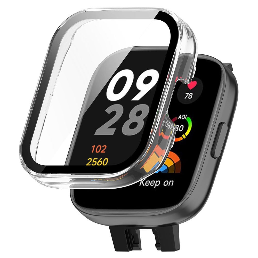 Beskyttelsesveske med skjermbeskytter til Redmi Watch 3 - Clear