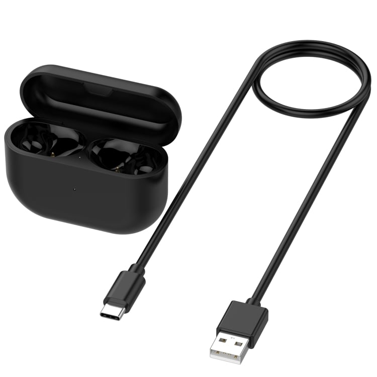 Lader til Jabra Elite 8 i svart med magnetisk lading og kompakt design
