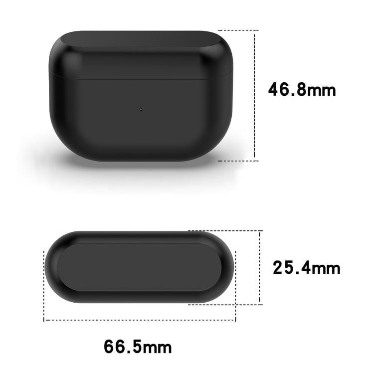Lader til Jabra Elite 8 i svart med magnetisk lading og kompakt design