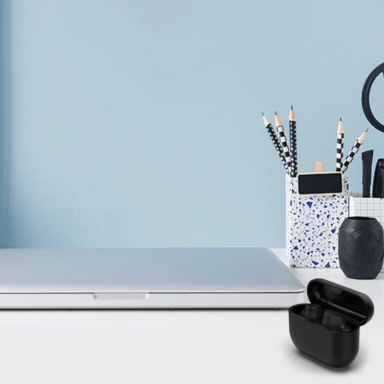 Lader til Jabra Elite 8 i svart med magnetisk lading og kompakt design