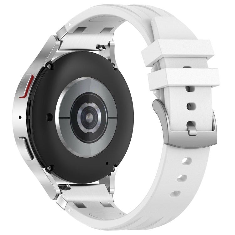 Silikonarmbånd til Amazfit Watch Bip 5 22mm - Hvit