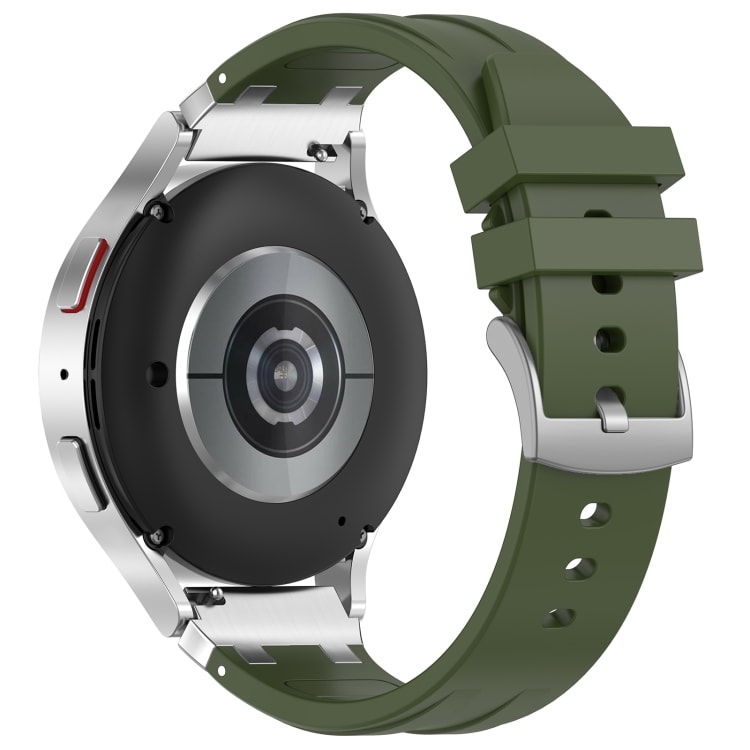 Silikonarmbånd til Amazfit Watch Bip 5 22mm - Grønn