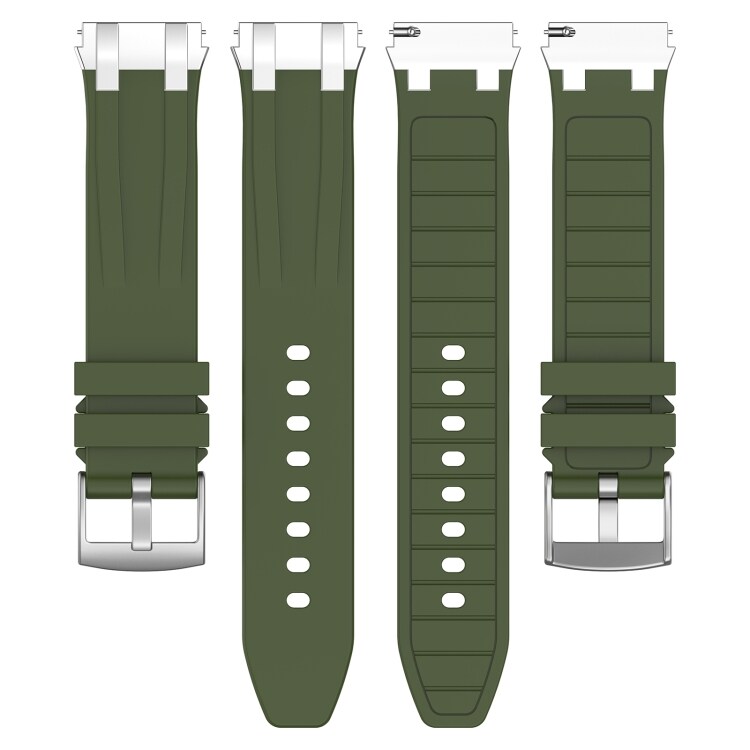 Silikonarmbånd til Amazfit Watch Bip 5 22mm - Grønn