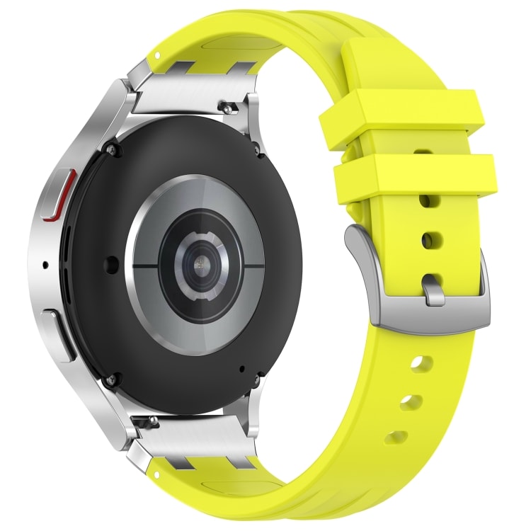 Silikonarmbånd til Amazfit Watch Bip 5 22mm - Gul