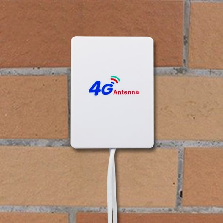 4G-antenne 28dBi med TS9-kontakt og 2 m kabel
